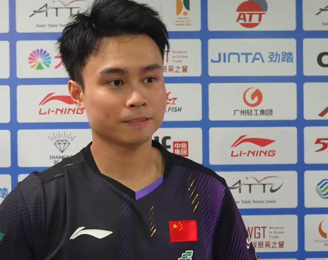 周启豪3-0田中佑汰采访！强调赛前准备与心态稳定，力争小组第1！